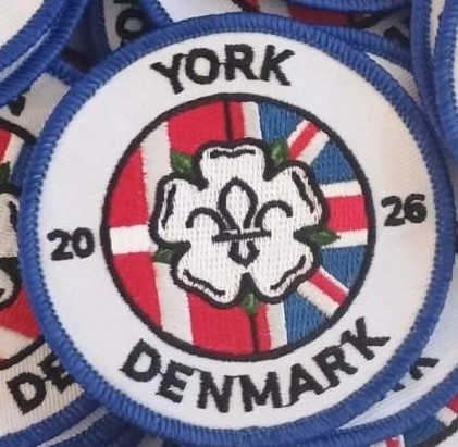 York Contingent Badge - Denmark Jamboree 2026 (Souvenir use only)