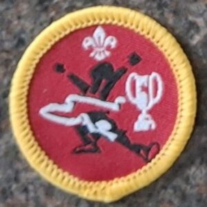 Cubs Athletics Plus Activity Badge (old logo)