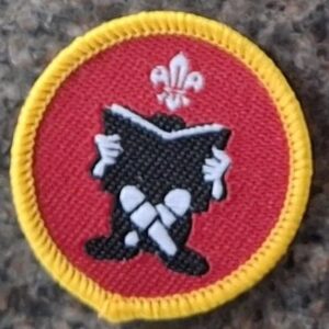 Cubs Book Reader Activity Badge (old logo)