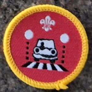 Cubs Road Safety Activity Badge (old logo)