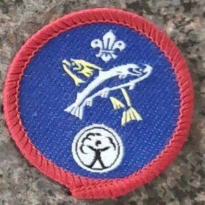 Scouts Angler Activity Badge (old logo)