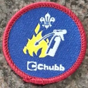 Scouts Fires Safety Activity Badge (old logo)